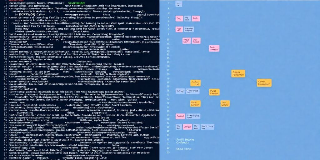 Foto von imperativer und deklarativer Programmierung.